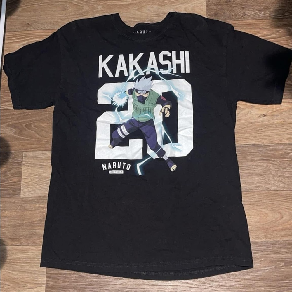 Naruto Black Graphic T-Shirt